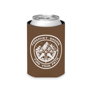 Team Panamint Rhumb Compass Can Coozie - Brown